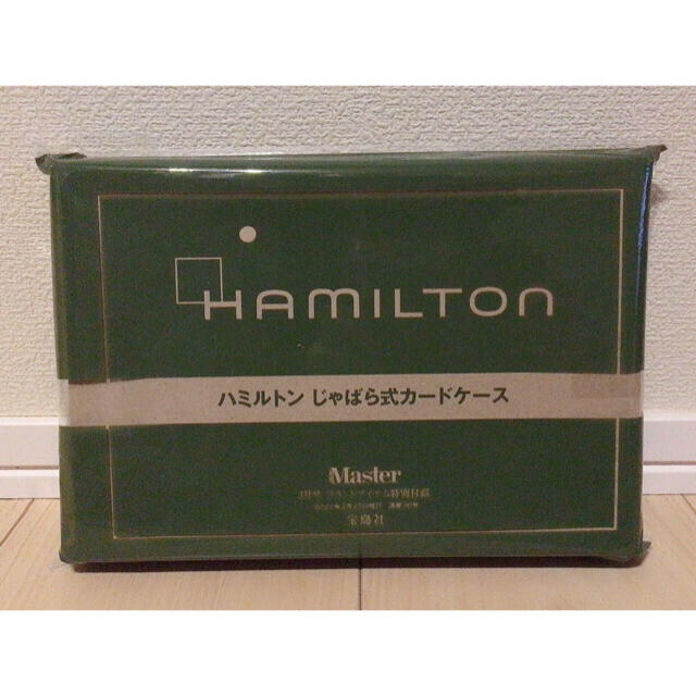 Hamilton(ハミルトン)のモノマスター2021年3月号付録　ハミルトン 蛇腹式カードケース メンズのファッション小物(名刺入れ/定期入れ)の商品写真