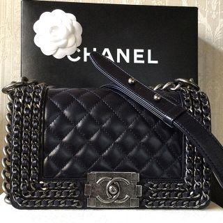 シャネル(CHANEL)の美品　希少　CHANEL ボーイシャネル　ショルダーバッグ(ショルダーバッグ)