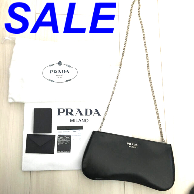 お気に入り】 PRADA - プラダ ショルダーバッグ PRADA 黒 ブランド