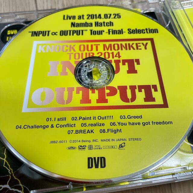 KNOCKOUT(ノックアウト)のKNOCK OUT MONKEY エンタメ/ホビーのCD(ポップス/ロック(邦楽))の商品写真