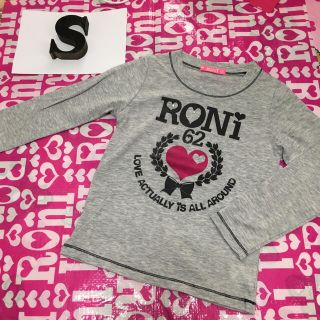 ロニィ(RONI)のサンプルRONI♥️グレーTシャツ♥️S(Tシャツ/カットソー)