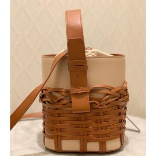 Looks Like Summer バスケットバッグ★本革ショルダーバッグ