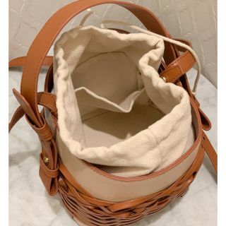 Looks Like Summer バスケットバッグ★本革ショルダーバッグ