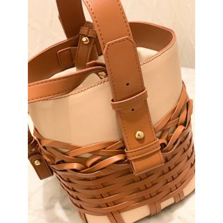 Looks Like Summer バスケットバッグ★本革ショルダーバッグ