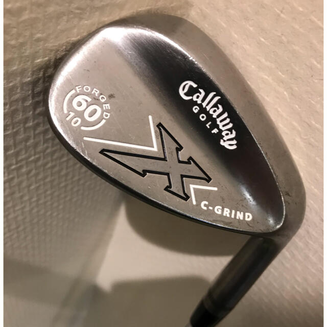 Callaway(キャロウェイ)の美品⭐️溝規制前★Callaway X  FORGED ウェッジ 60MD／10 スポーツ/アウトドアのゴルフ(クラブ)の商品写真