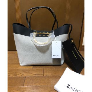 新品未使用　ZANCHETTI ザンケッティ 2WAYトートバッグ