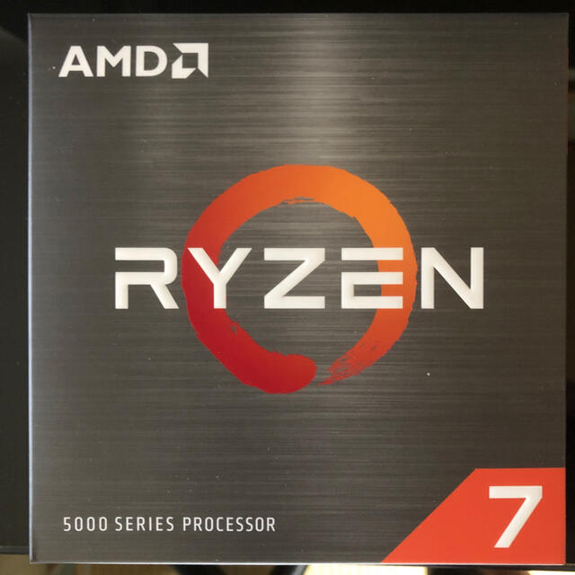 38GHzソケット形状AMD Ryzen7 5800X 新品未開封