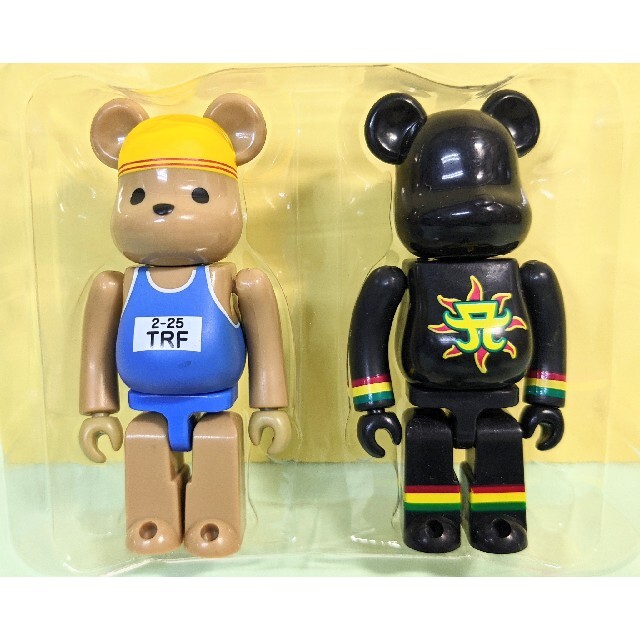 MEDICOM TOY(メディコムトイ)のBE@RBRICK100%  TRF ＆浜崎あゆみ エンタメ/ホビーのフィギュア(その他)の商品写真