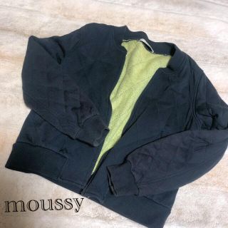 マウジー(moussy)のmoussy マウジー　ブルゾン　ネイビー　イエロー(ブルゾン)