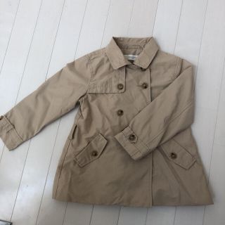 ザラ(ZARA)のMANGO スプリングコート　トレンチコート　110 4/5years(ジャケット/上着)