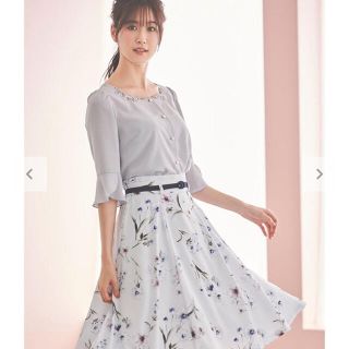 レッセパッセ(LAISSE PASSE)の【新品】レッセパッセ スカート(ひざ丈ワンピース)