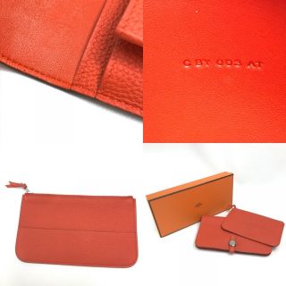 Hermes - エルメス HERMES ドゴンGM ドゴンデュオ コインケース付き 長