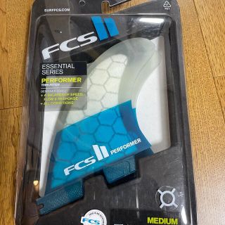 フィン(Fin)のFCS 2 エフシーエス パフォーマーMサイズ３フィン未使用　送料無料🔥(サーフィン)