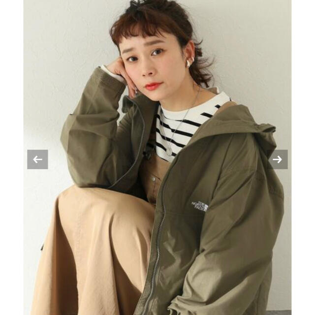 THE NORTH FACE - THE NORTH FACE コンパクトジャケット カーキ Mの