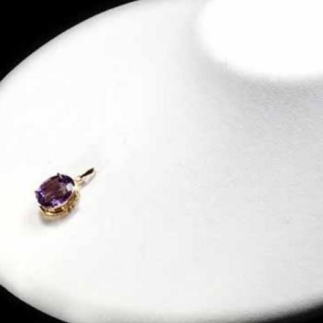 PonteVecchio(ポンテヴェキオ)のアメシスト ダイヤモンド ペンダントトップ k18 レディースのアクセサリー(ネックレス)の商品写真
