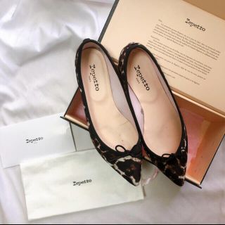 レペット(repetto)のrepetto BRIGITTE （レオパード)(バレエシューズ)