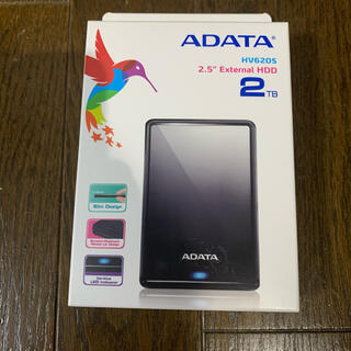 ADATA ポータブルHDD 2TB(PC周辺機器)