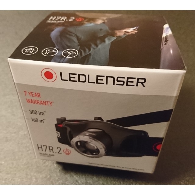 LEDLENSER(レッドレンザー)の【新品未開封】レッドレンザー　LED LENSER H7R.2   ヘッドライト スポーツ/アウトドアのアウトドア(ライト/ランタン)の商品写真