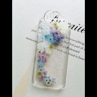 iPhoneケース♡押し花 手作り♡(スマホケース)