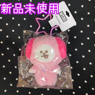 ボウダンショウネンダン(防弾少年団(BTS))のBT21 ピンクカラー　マスコットキーリング(K-POP/アジア)