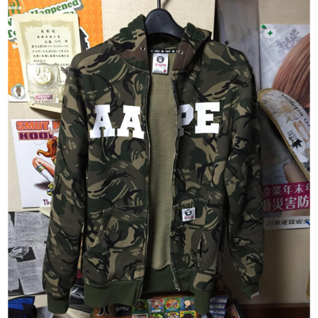 A BATHING APE(アベイシングエイプ)のストリートAPEパーカーL メンズのトップス(パーカー)の商品写真