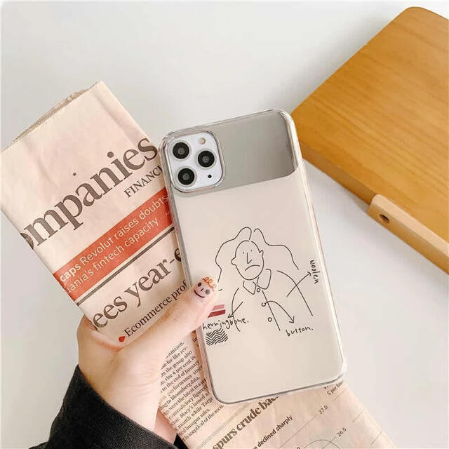 韓国スマホケース Iphone11ケース おしゃれ 韓国 ミラー付き かわいいの通販 By ハナ S Shop ラクマ