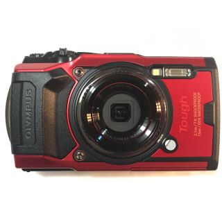 オリンパス(OLYMPUS)のolympus tough tg-6 RED 未使用品　初期不良1ヶ月補償(コンパクトデジタルカメラ)