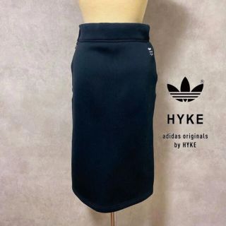 ハイク(HYKE)のHYKE ハイク adidas コラボ スカート 人気 S(ひざ丈スカート)