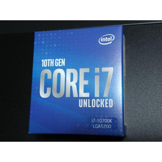 Intel core i7 10700K BOX 新品