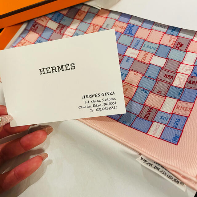 Hermes(エルメス)のHERMES ボリュデュックチェック スカーフ レディースのファッション小物(バンダナ/スカーフ)の商品写真