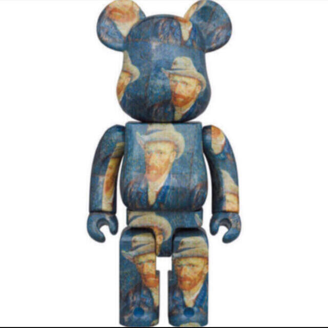 BE@RBRICK Van Gogh Museum ベアブリック　1000％ ハンドメイドのおもちゃ(フィギュア)の商品写真