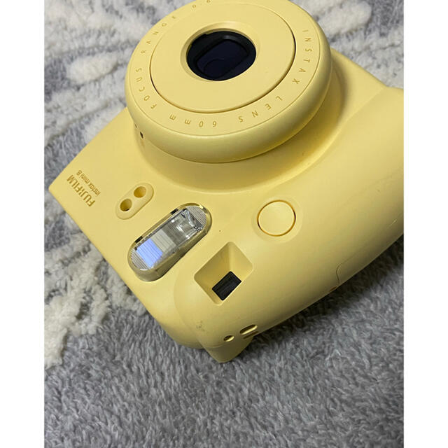 富士フイルム(フジフイルム)のFUJIFILM  instax mini8  チェキ  YELLOW スマホ/家電/カメラのカメラ(フィルムカメラ)の商品写真