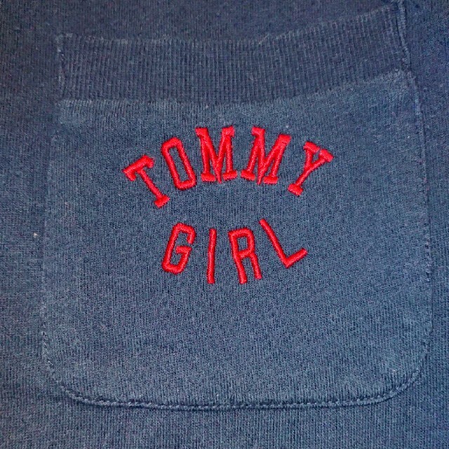 tommy girl(トミーガール)のTOMY GlRL トミーガール七分丈 ロング カーディガン スウェット 生地 レディースのトップス(カーディガン)の商品写真