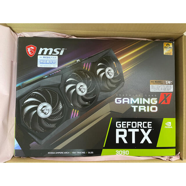 RTX 3090 MSIPCパーツ