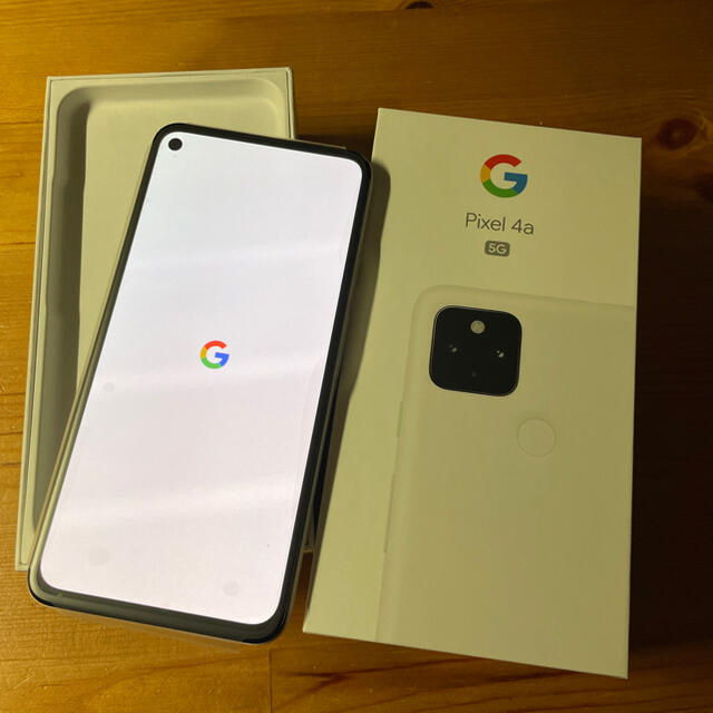 Google  pixel4a  5G SIMフリー