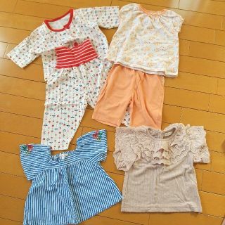 ユニクロ(UNIQLO)の80cm　夏　セット売り　保育園　子供服(パジャマ)