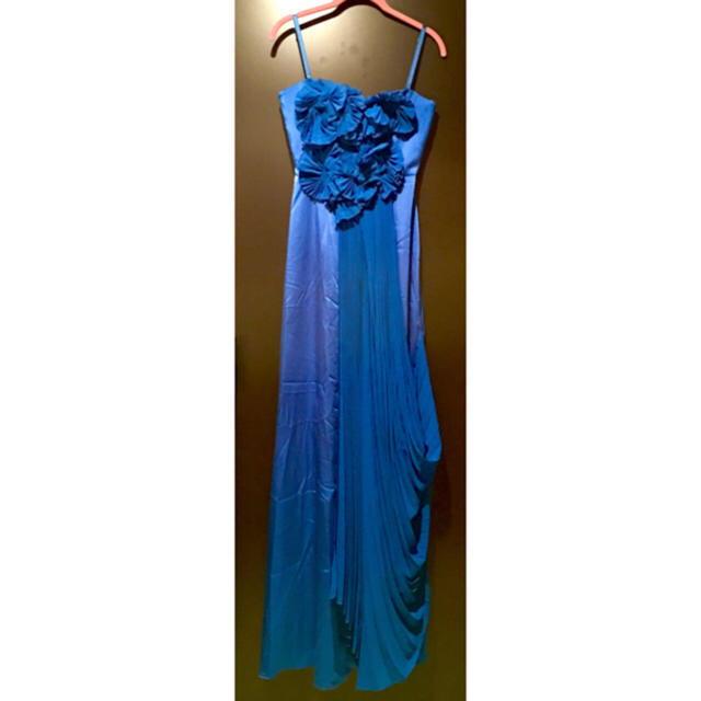 AIMER(エメ)の【本日限りセール】BCBG ロングドレス 青 ブルー レディースのフォーマル/ドレス(ロングドレス)の商品写真