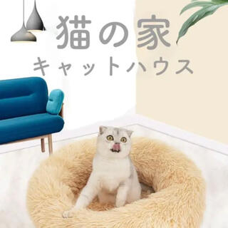 ネコ・犬兼用 ペットベッド 水洗い可 マット クッション ペット(猫)