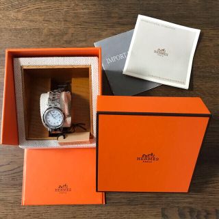 エルメス(Hermes)のエルメス　HERMES 腕時計　クリッパー　箱付き(腕時計)