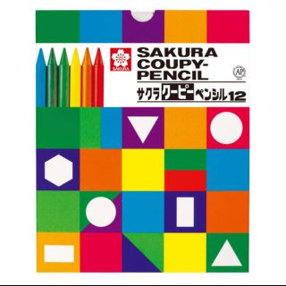 サクラクレパス(サクラクレパス)のサクラクレパス 色鉛筆 クーピー 12色 紙箱入り FY12K(クレヨン/パステル)