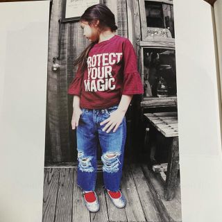 ゴートゥーハリウッド(GO TO HOLLYWOOD)の完売人気GOTO.Hダメージデニムパンツ美品★140(パンツ/スパッツ)