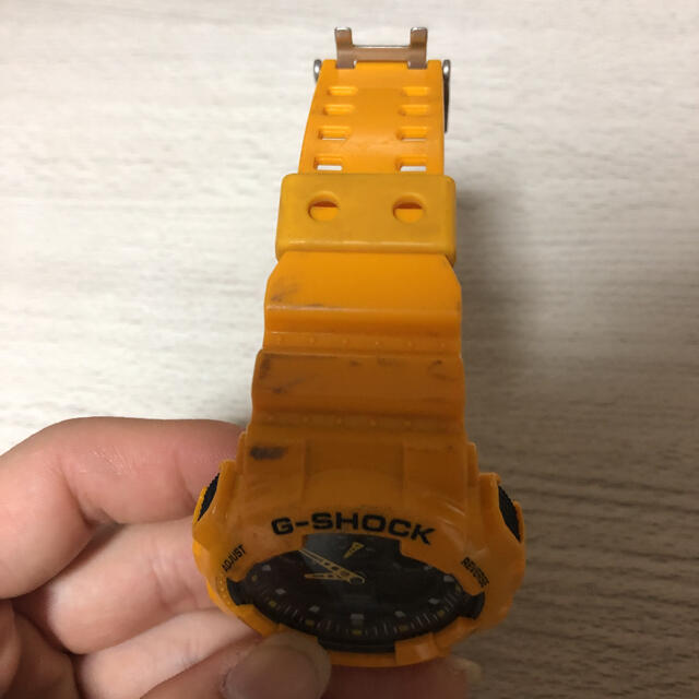 CASIO G-SHOCK 腕時計　レア　イエロー腕時計(デジタル)
