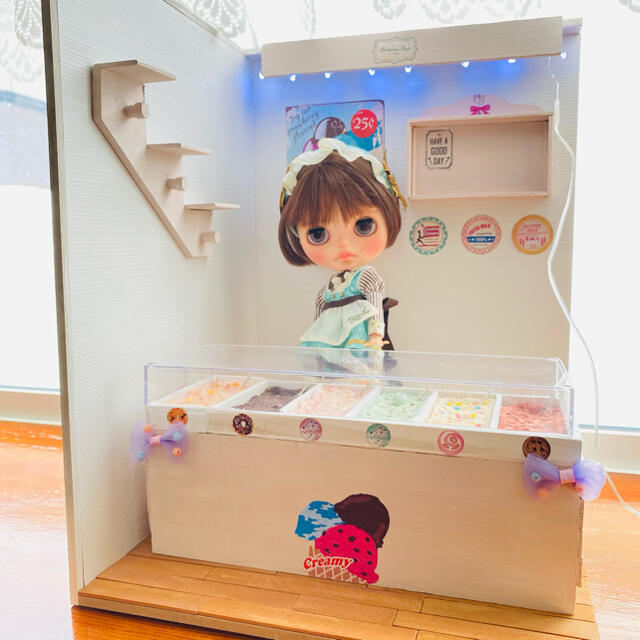 ドールハウス 家具移動式 ショップ兼お部屋 | bliss-spafizioterapi.com