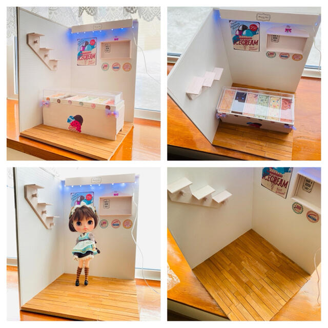 ドールハウス 家具移動式 ショップ兼お部屋 | bliss-spafizioterapi.com