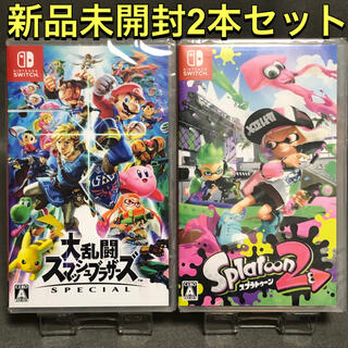 Nintendo Switch本体＋大乱闘スマッシュブラザーズ＋スプラトゥーン2