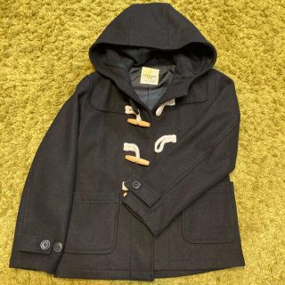 バックナンバー(BACK NUMBER)の【美品】BACK NUMBER ダッフルコート 130 黒(ジャケット/上着)