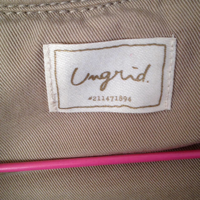 Ungrid(アングリッド)のはち様 お取り置き8日まで レディースのジャケット/アウター(トレンチコート)の商品写真