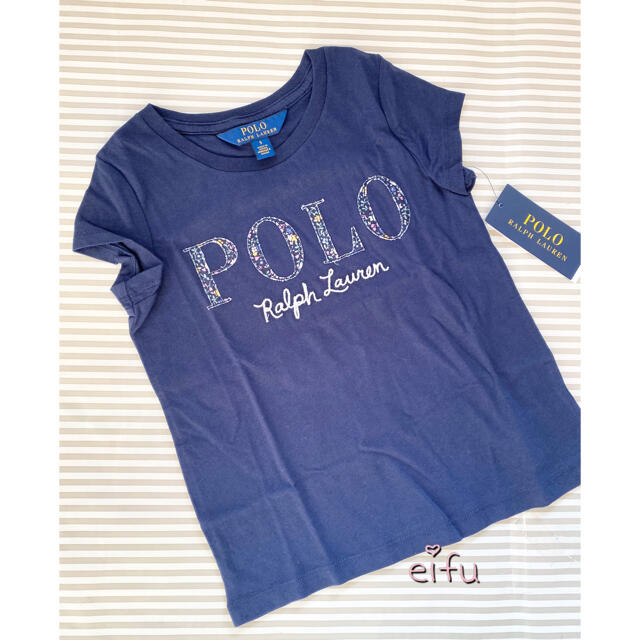 Ralph Lauren(ラルフローレン)のy4895様新品　ラルフローレン Tシャツ 115センチ POLO キッズ/ベビー/マタニティのキッズ服女の子用(90cm~)(Tシャツ/カットソー)の商品写真