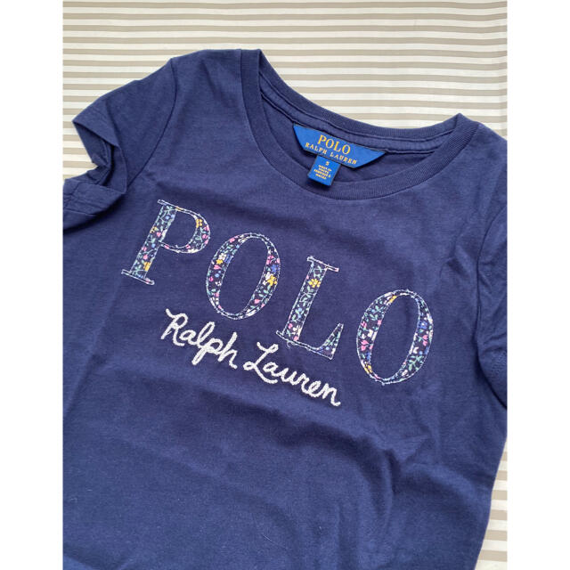 Ralph Lauren(ラルフローレン)のy4895様新品　ラルフローレン Tシャツ 115センチ POLO キッズ/ベビー/マタニティのキッズ服女の子用(90cm~)(Tシャツ/カットソー)の商品写真
