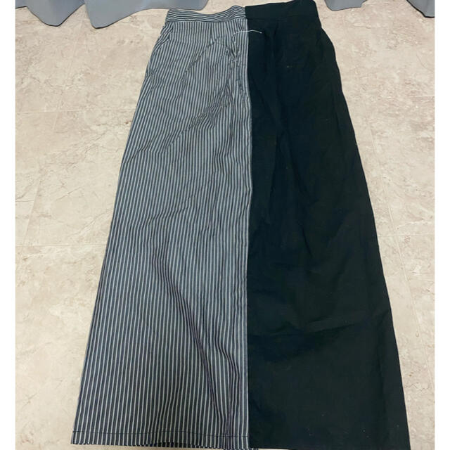 MM6(エムエムシックス)のMM6 ストライプスカート　マルタンマルジェラ レディースのスカート(ロングスカート)の商品写真